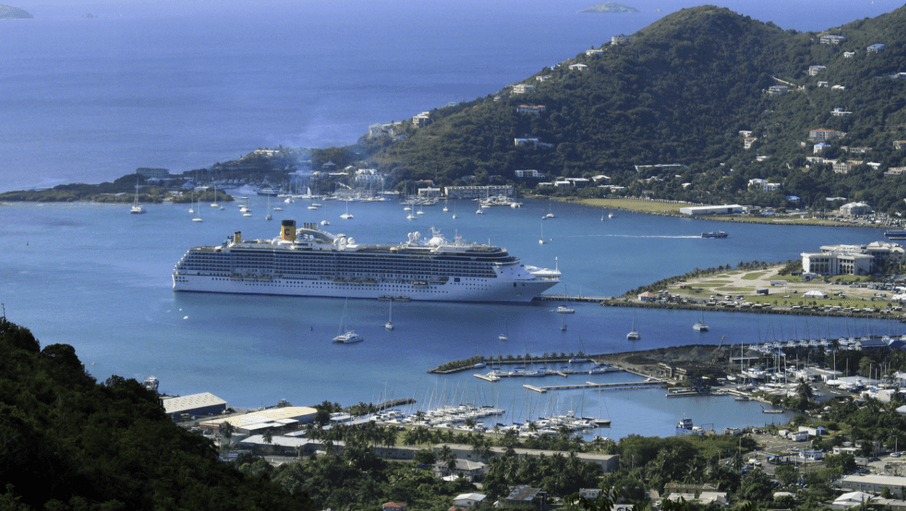 Cruise Ships on Tortola