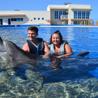 Holding the Dolphin in St Augustine